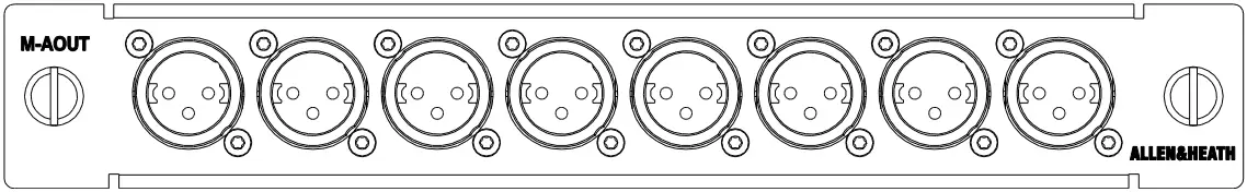 ALLEN HEALTH DX32 Audio Rack Expander B2