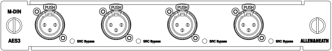 ALLEN HEALTH DX32 Audio Rack Expander B3