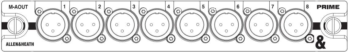ALLEN HEALTH DX32 Audio Rack Expander B6