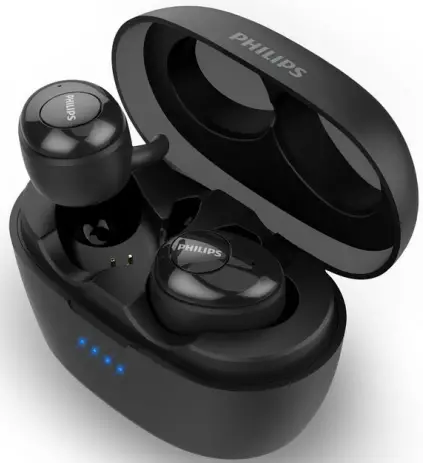 PHILIPS SHB2505BK Bluetooth 5.0 Wireless in-Ear Earbuds