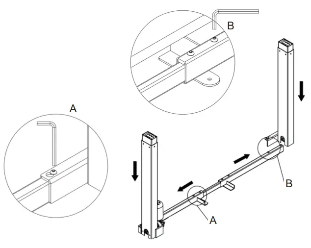 Realspace Hdr Ud1 Electric Adjustable Height Desk - Assembly