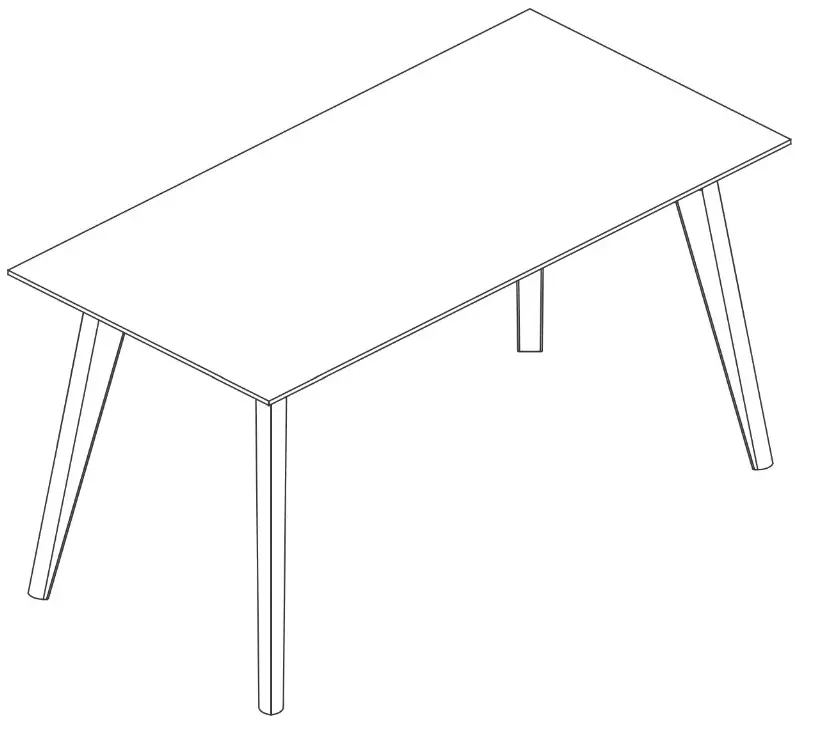 MidMod UN56966 Writing Desk