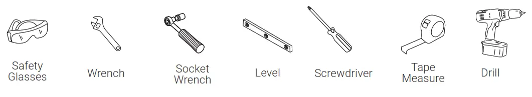Swiss Madison SM WC124 Concealed In Wall Bidet Carrier System - TOOLS