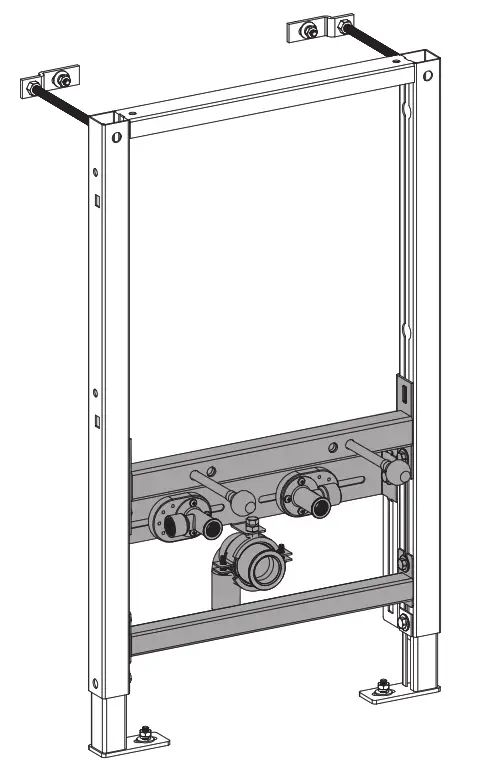 Swiss Madison SM WC124 Concealed In Wall Bidet Carrier System