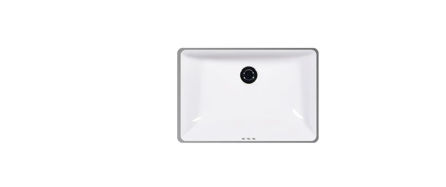 Icera L241001 White Muse Undermount Lavatory 18 Inch Three Hole Overflow Installation Guide