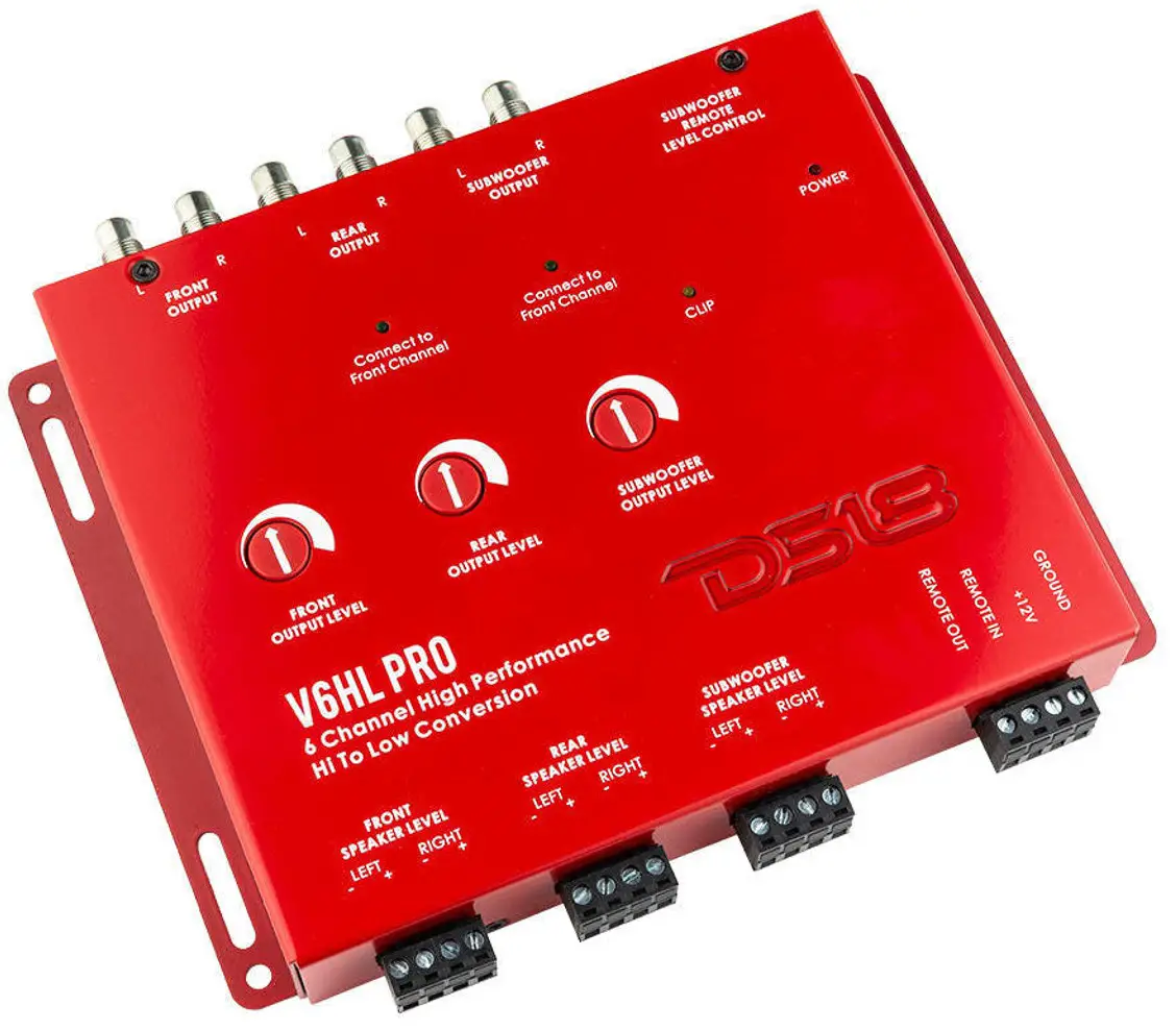 DS18 V6HL PRO 6 Channel High Performance Hi to Lo Conversion