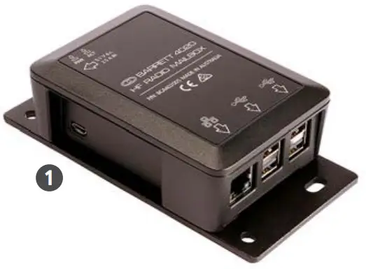 BARRETT BC402000 4020 Radio Mailbox HF IMAP-