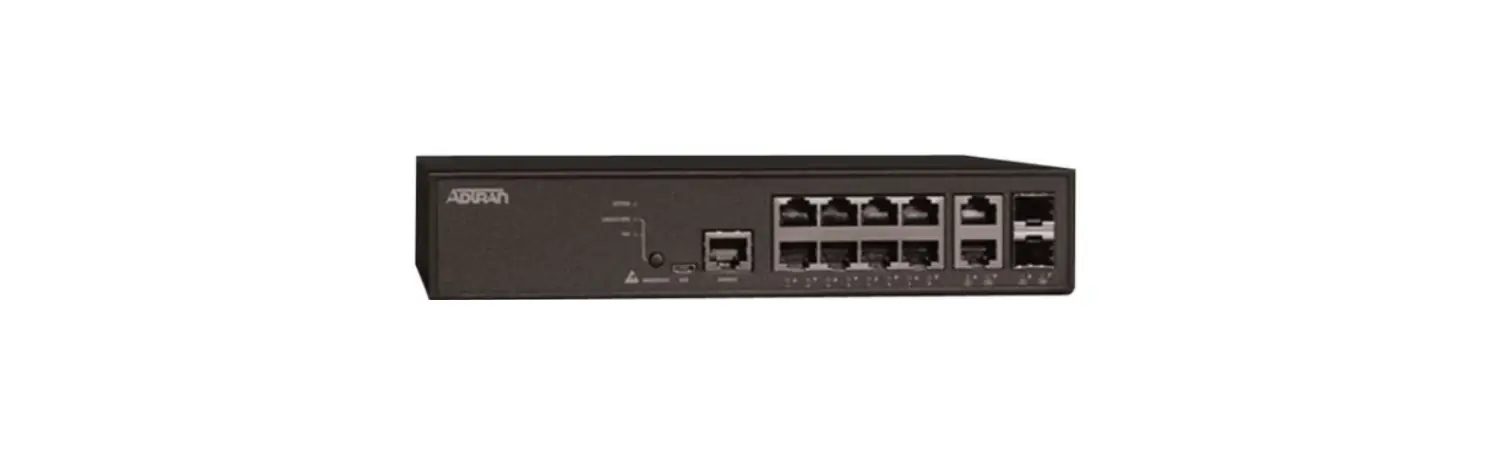 Adtran 1560-08 8 Port Managed Gbe Switch Instruction Manual Adtran 1560-08 8 Port Managed Gbe Switch Instruction Manual