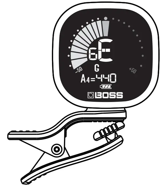 BOSS TU-05 Clip On Tuner