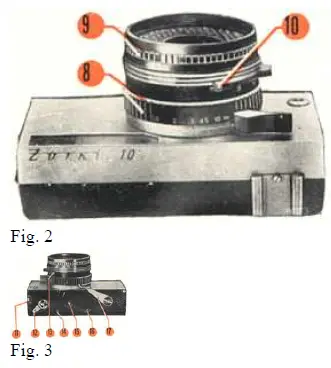 Zorki-10 Photographic Camera-2