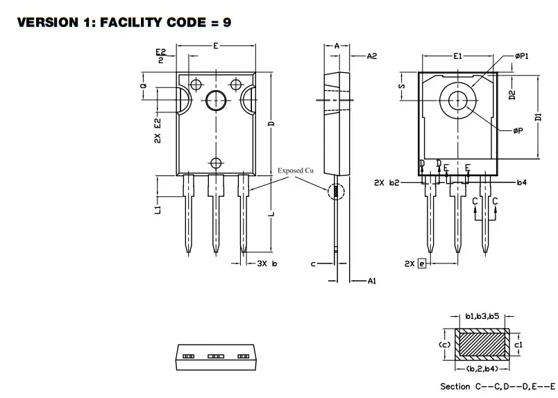 VISHAY IRFP340 Power MOSFET - TYPICAL5