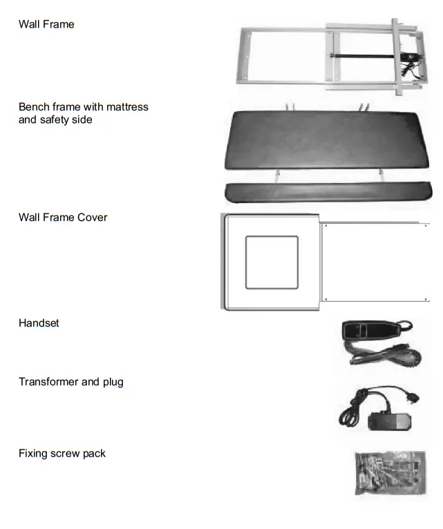 Smirthwaite 3081 3086 Easi Lift Shower Stretcher and Changing Bench-fig3