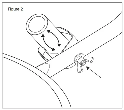 ULINE H-6675 12″ Deluxe Inspection Mirror - Assembly Instructions 2