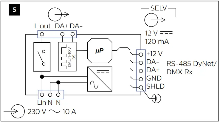 PHILIPS DMBC110 Signal Dimmer Controller D1
