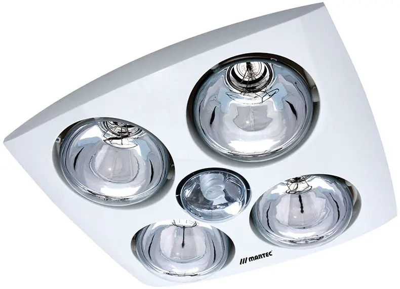 MARTEC MBHC4LW Contour 4 Bathroom Heater