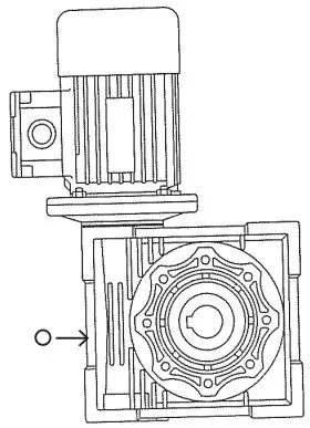HydroWORKS 8607400 Aluminum Worm Gear Speed Reducer - Figure 8