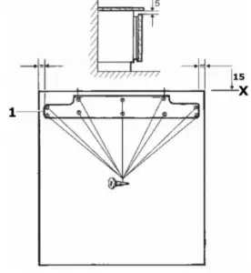 Fitting the furniture door to the appliance