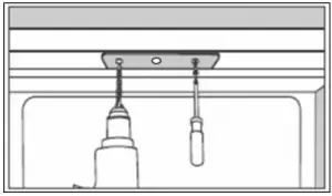 Open the appliance door