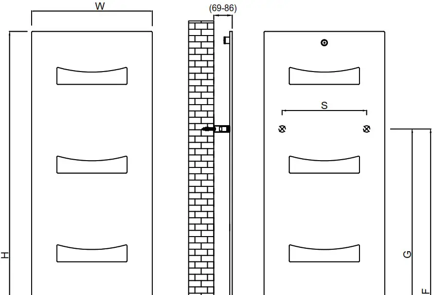 REINA ANCORA Towel Radiator - Product Overview 2