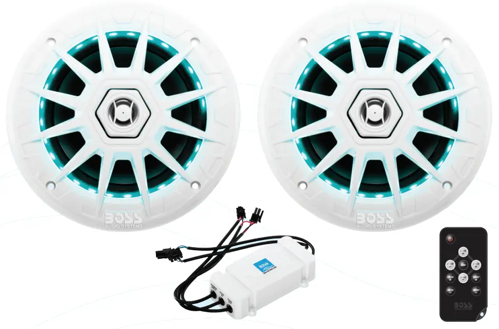 BOSS AUDIO SYSTEM MRGB65 200 Watts 6 5 Inch Full Range Speakers System