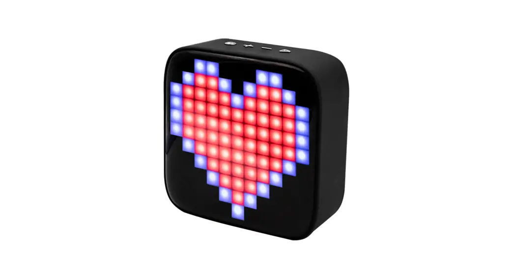 Denver Btl-350 Bluetooth Speaker With Pixel Light Animations User Manual