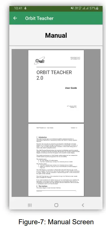 ORBiT TEACHER Remote Teacher-fig5
