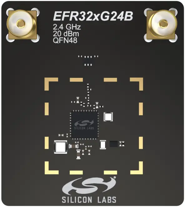 SILABS LABS BRD4188B EFR32xG24 2 4 GHz 20 dBm Antenna Diversity Radio Board - FIGURE 1