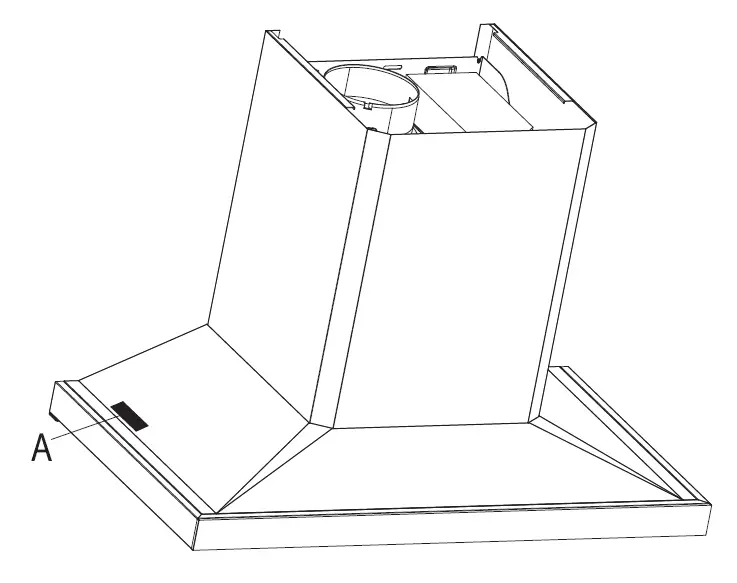 FOTILE EMS9026 36 Inch Stainless Steel Ducted Chimney Style Wall Mount Hood 7
