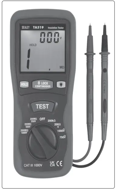 SEALEY-TA319-V2-Digital-Insulation-Tester-1