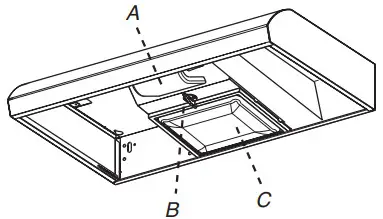 Whirlpool LI317D 30 Inch Stainless Steel Convertible Under Cabinet Hood - Figure 1