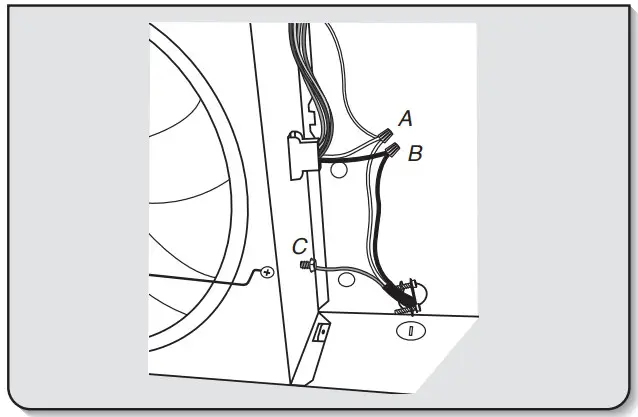 Whirlpool LI317D 30 Inch Stainless Steel Convertible Under Cabinet Hood - Make electrical connection