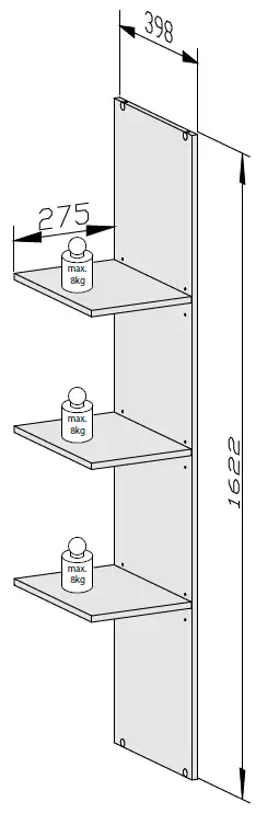 WASHTOWER-WSCI162-S-Vertical-Division-for-Ironing-Board-FIG-2