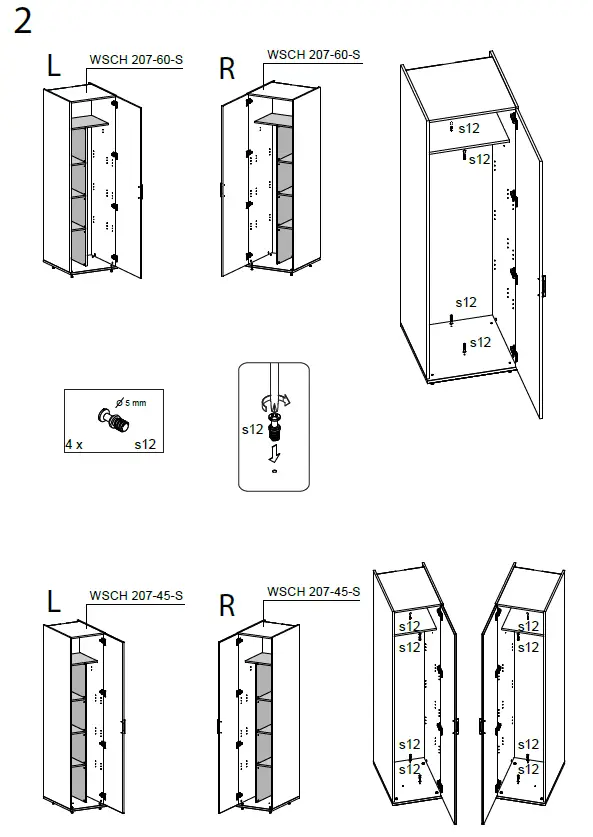 WASHTOWER-WSCI162-S-Vertical-Division-for-Ironing-Board-FIG-6