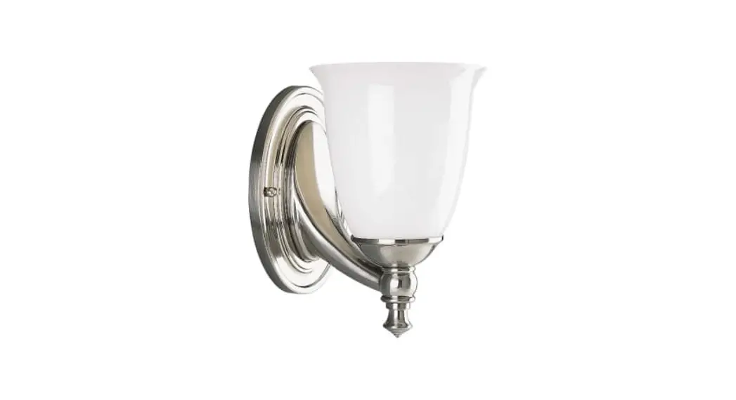 Progress Lighting P3027-15 Victorian 1 Light 6 Inch Polished Chrome Bath Vanity Wall Light User Manual