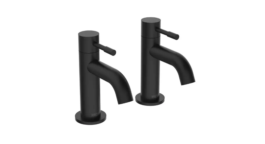 Bristan Mi 3/4 Blk Mila Black Bath Pillar Taps Installation Guide