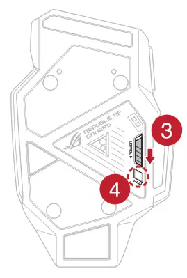 ASUS P707 ROG Spatha X Wireless Optical Gaming Mouse - Fig6