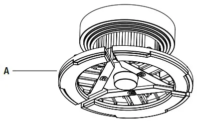 COMMERCIAL ELECTRIC 1007665038 LED Spin Light With 3 Adjustable Heads - Installation 2