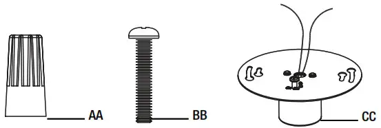 COMMERCIAL ELECTRIC 1007665038 LED Spin Light With 3 Adjustable Heads - Installation 3