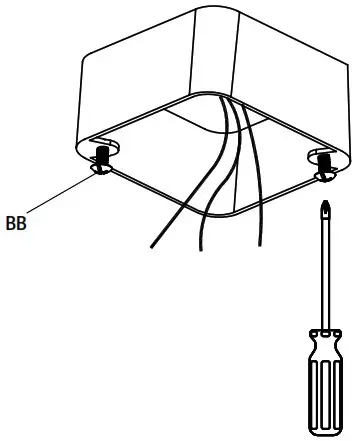 COMMERCIAL ELECTRIC 1007665038 LED Spin Light With 3 Adjustable Heads - Lamp holder 3