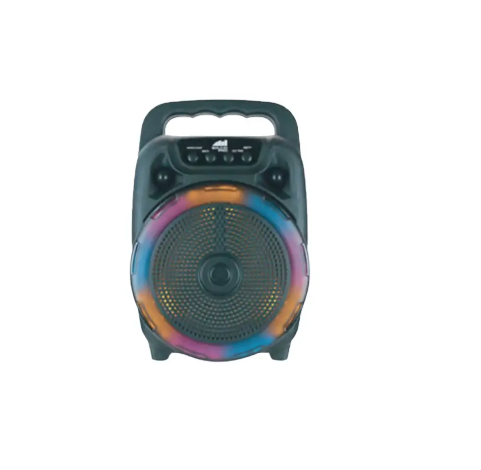 Naxa Electronics Nds-6009 6.5 Inch Bluetooth Party Speaker With Multi-color Round User Manual