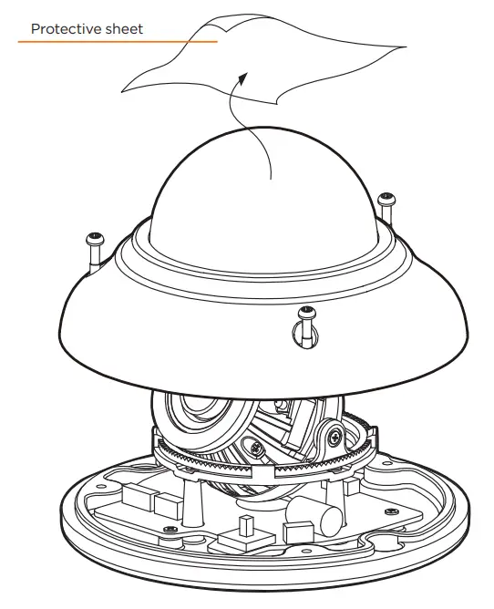 DIGITAL WATCHDOG DWC V7253WTIR DW Universal HD Over Coax Ultra Low Profile Vandal Dome Cameras -fig1