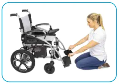 Vive MOB1029S Small Power Wheelchair -22