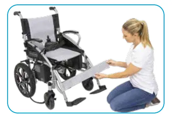 Vive MOB1029S Small Power Wheelchair -fig14