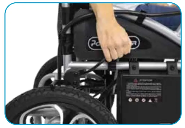 Vive MOB1029S Small Power Wheelchair -fig19