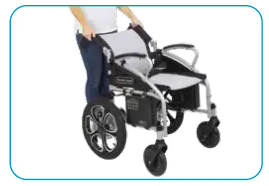 Vive MOB1029S Small Power Wheelchair -fig2