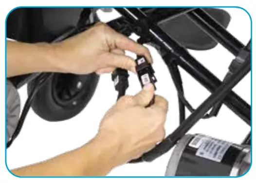 Vive MOB1029S Small Power Wheelchair -fig3