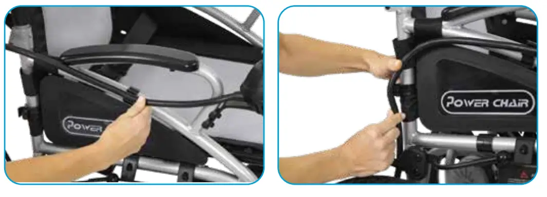 Vive MOB1029S Small Power Wheelchair -fig54