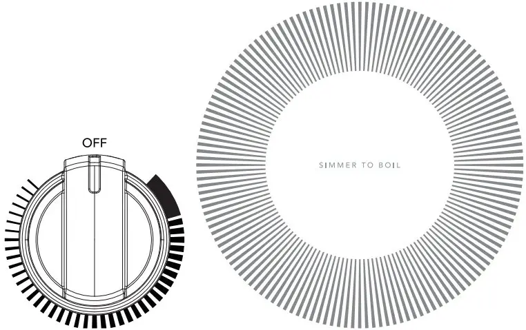 Simmer to Boil Element