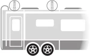 SELECT A SITE FOR THE OUTSIDE MOUNT