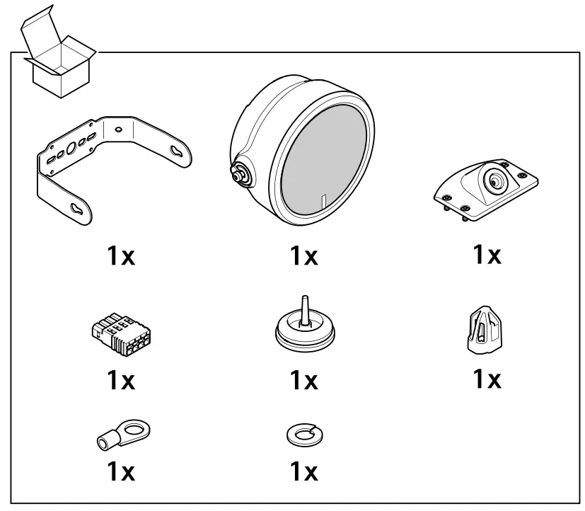 AXIS C1610-VE Network Sound Projector - fig 1
